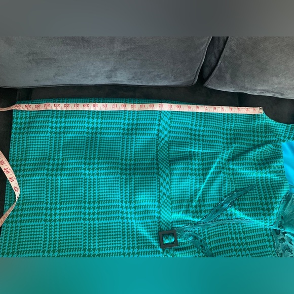 Vintage Peggy Jennings Blazer and Dress Set Aqua Green - Medium - Picture 14 of 16